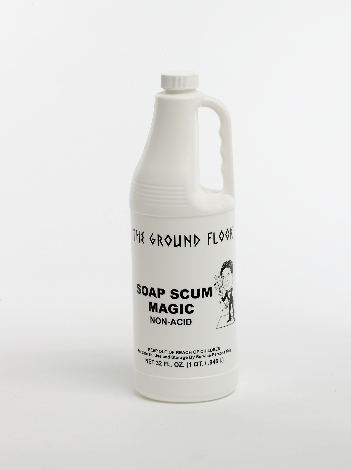 Soap Scum Magic Cleaner, Removes Excess Lime Deposits & Rust, Easy to Use (1qt.)