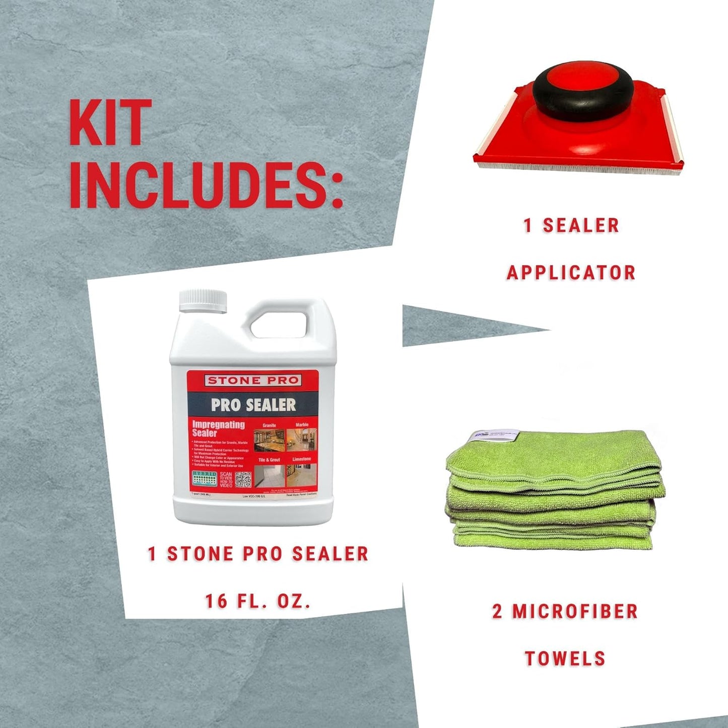 Stone Pro Pro Sealer Pint KIT