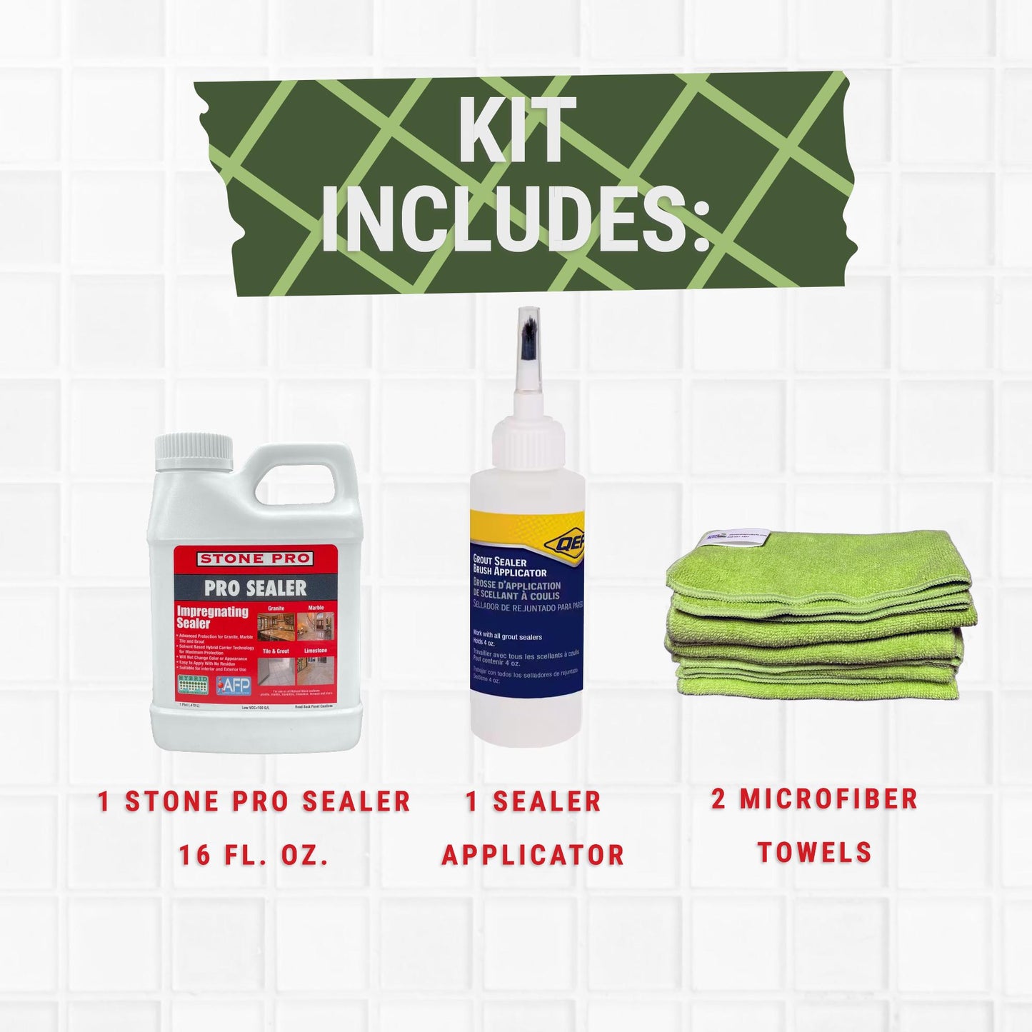 Grout Sealer Kit: Complete Protection for Pristine Tiles