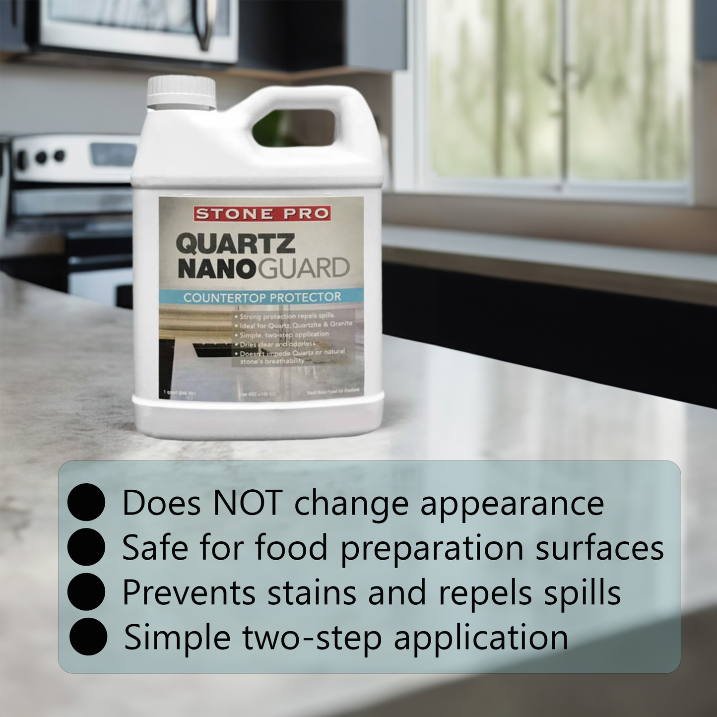 StonePro Quartz Sealer Kit  for Sealing Quartz