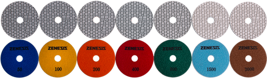 NEW  ZENESIS™ White Resin Polishing Pad Polishing Pad 4 inch