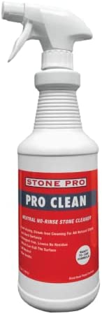 Stone Pro Pro Clean, Neutral Non-Rinse Cleaner