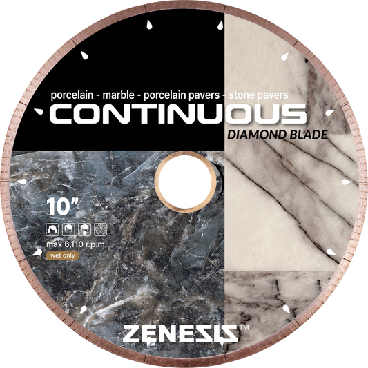 New ZENESIS™ Continuous Rim Saw Blade