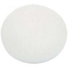 5 Inch White Polishing Pad