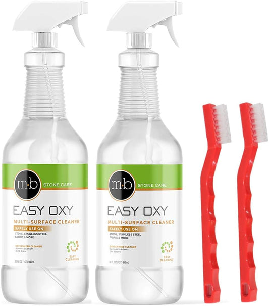 BUNDLE Easy Oxy (2 quart 32 oz.) + 2 Red Brush