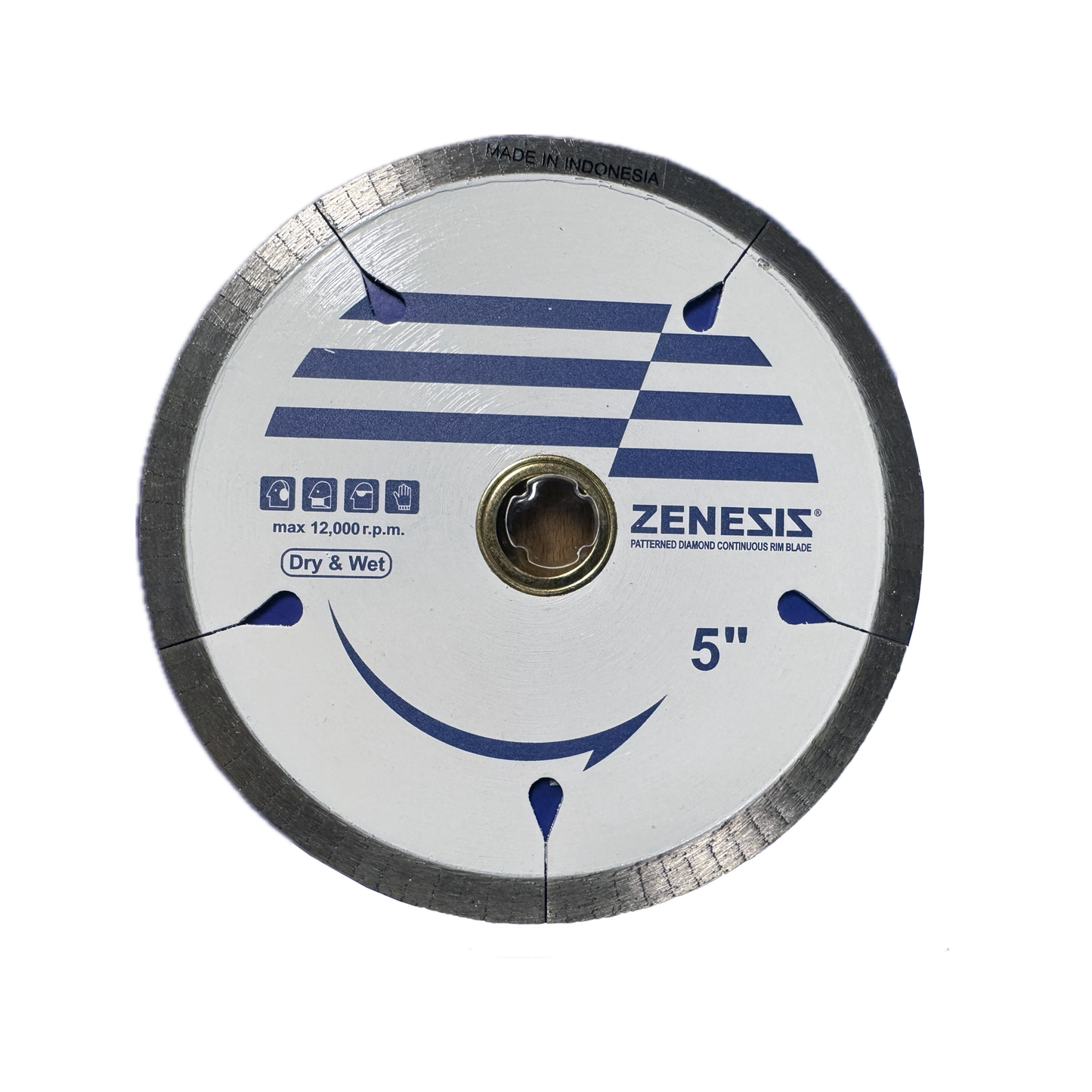 Zenesis CONTINUOUS RIM Blade for Porcelain, Granite, and Other Hard Materials 5 inch