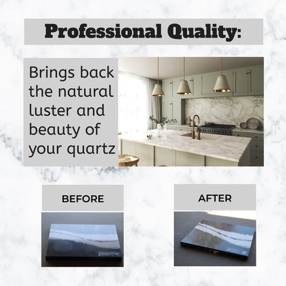 Quartz Polishing KIT: Restores Acetone Burns & Blemishes