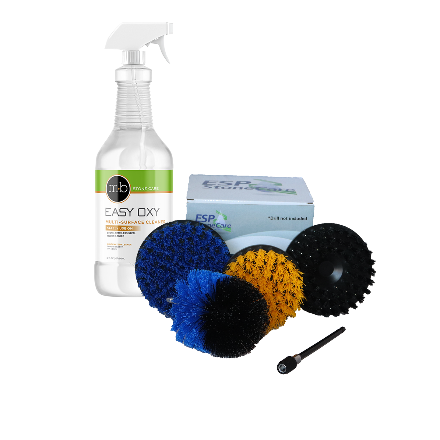 Bundle - Easy Oxy Quart + Drill Brush