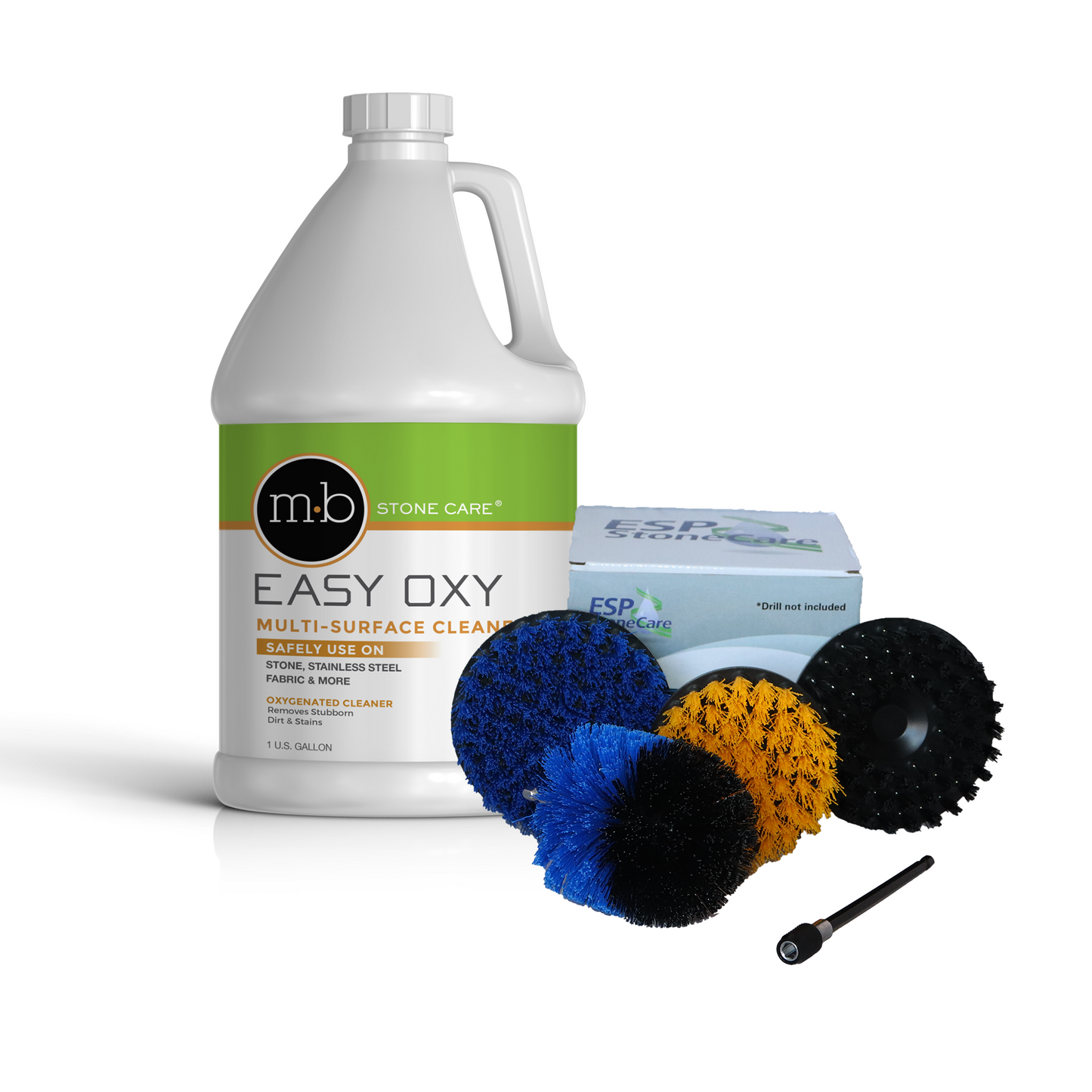 Bundle - Easy Oxy Gallon + Drill Brush