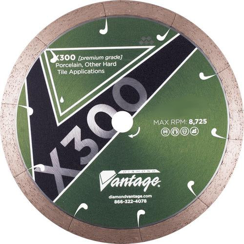 Diamond Vantage X300 porcelain PREMIUM BLADE (10 Inch)