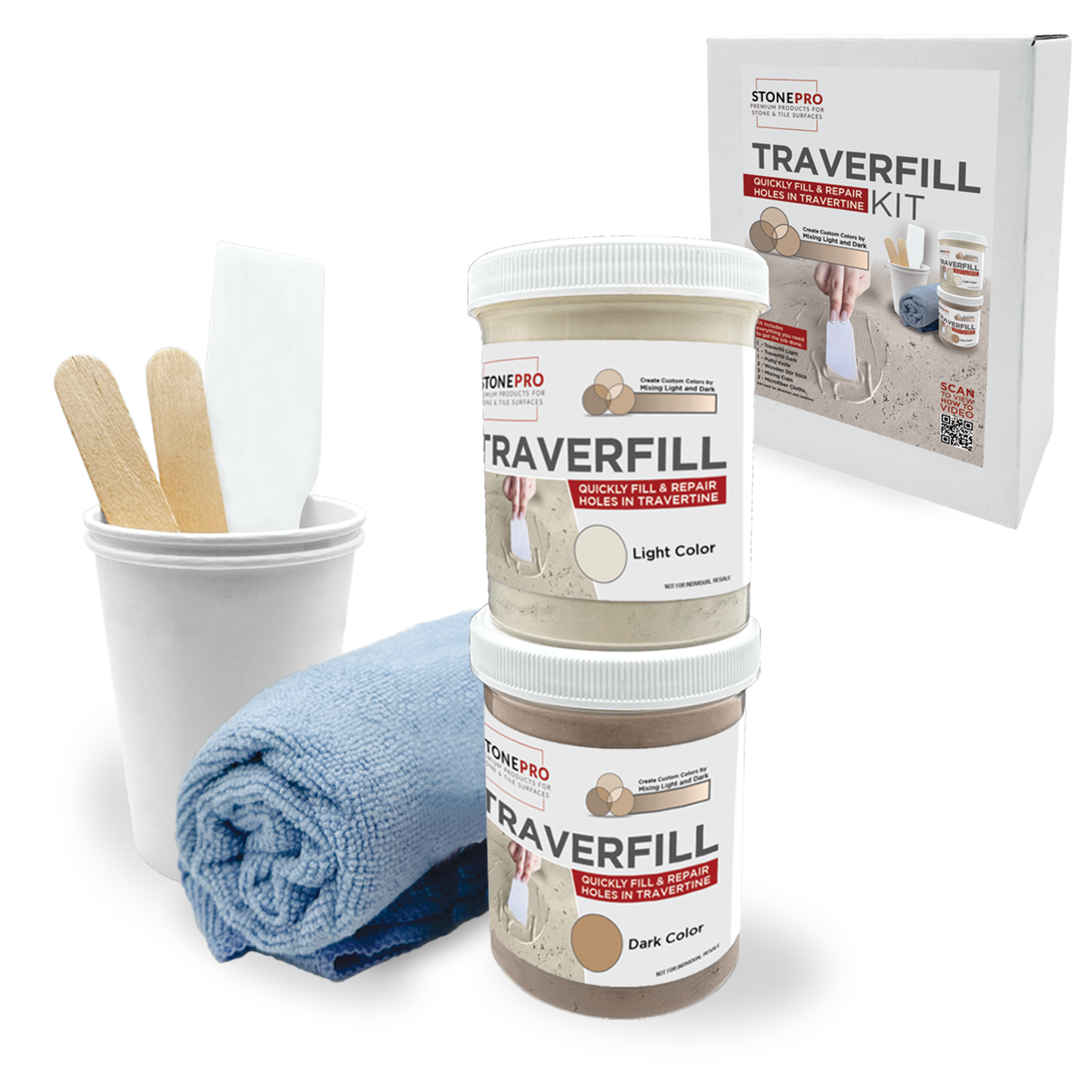 Stone Pro - Traverfill Kit