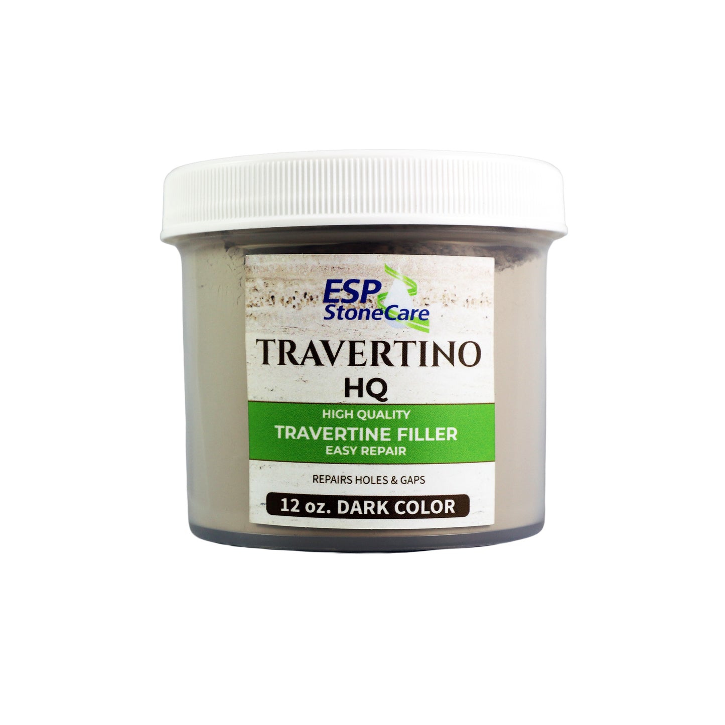 Travertino HQ Dark - Travertine Repair Powder – Fill Holes & Cracks in Dark Stone