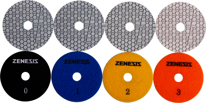 ZENESIS™ 3‐STEP POLISHING PADS