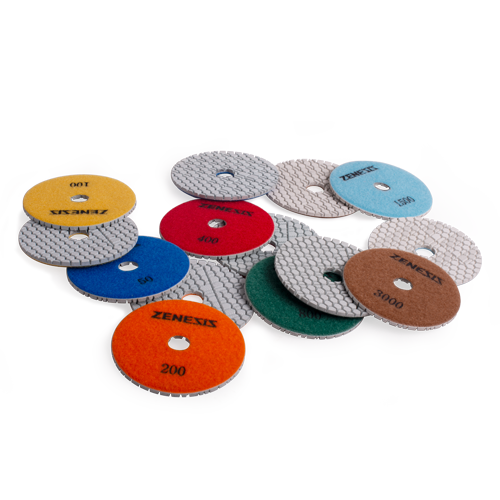 ZENESIS™ HYBRID WHITE RESIN POLISHING PADS