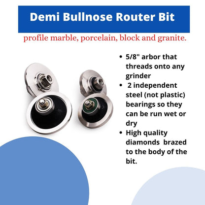 Kit de perfil Diamond Vantage Demi Bullnose 