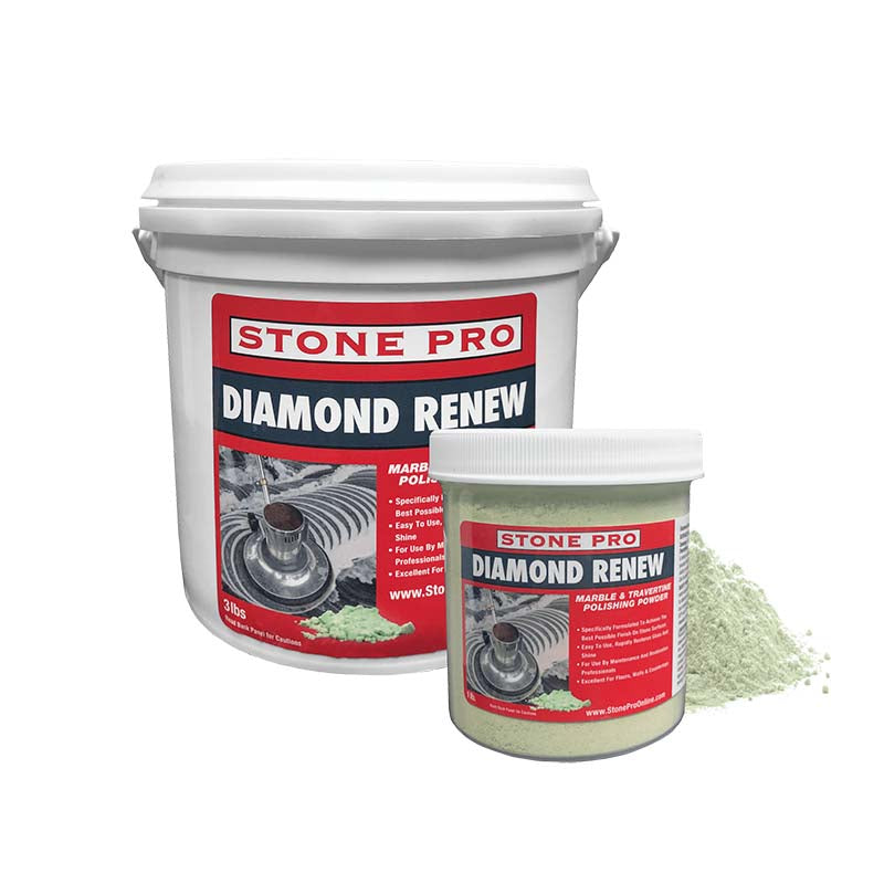 Polvo para pulir mármol Stone Pro Diamond Renew